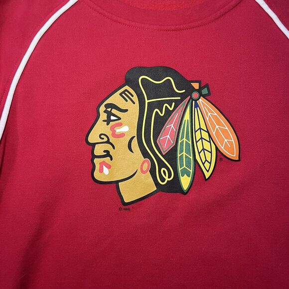 Chicago Blackhawks NHL Official Licensed Product Ladies Sweatshirt Size L 12/14 - Picture 2 of 10